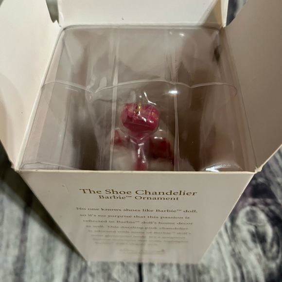 Brand New 2012 Barbie "The Shoe Chandelier" Hallmark Keepsake Ornament - Picture 9 of 9